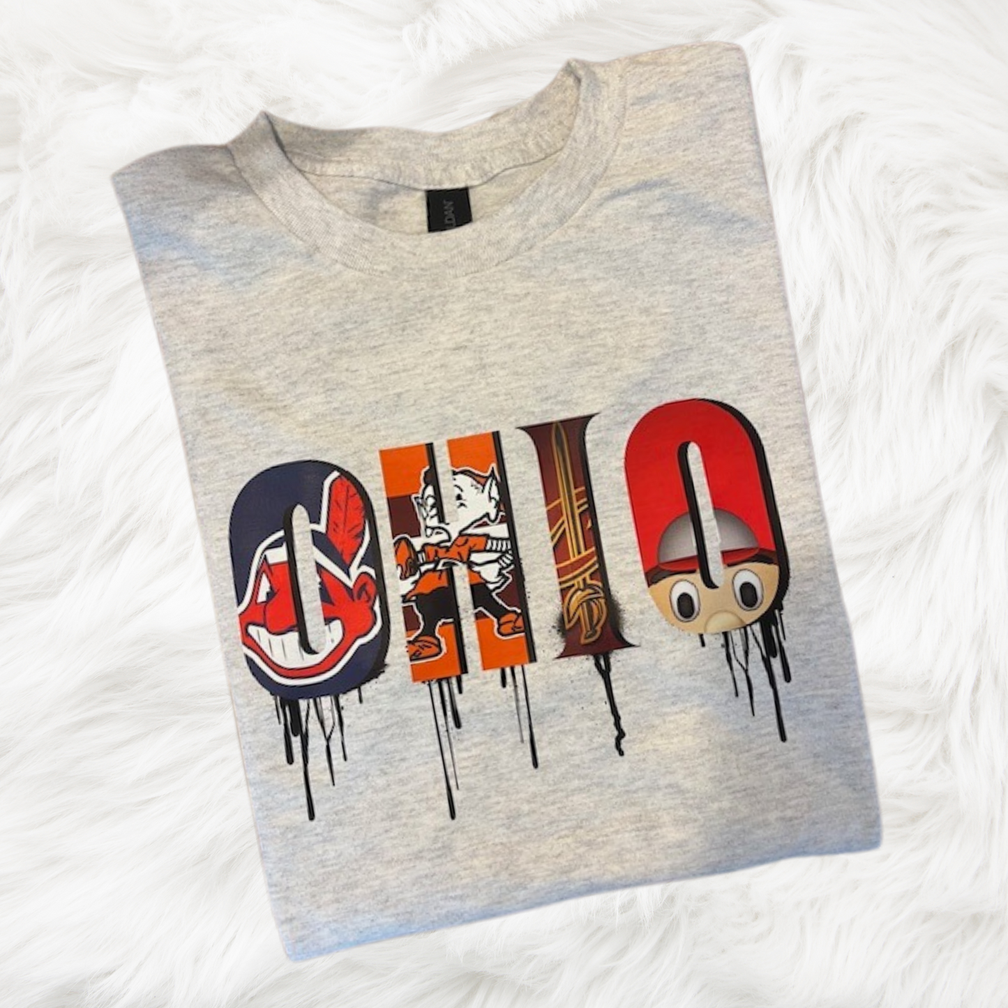 Ohio Drippy Tee