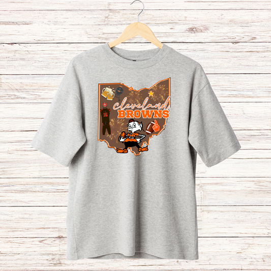 Browns Ohio Tailgate Tee
