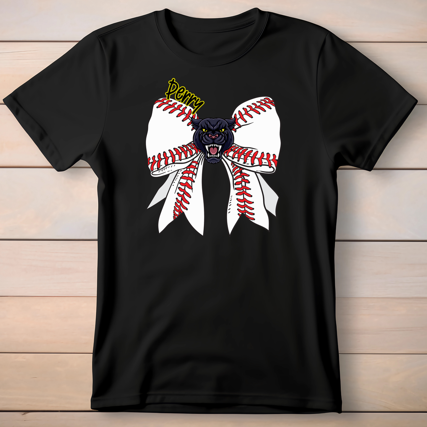 Baseball Bow Tee